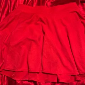urban coco red skirt